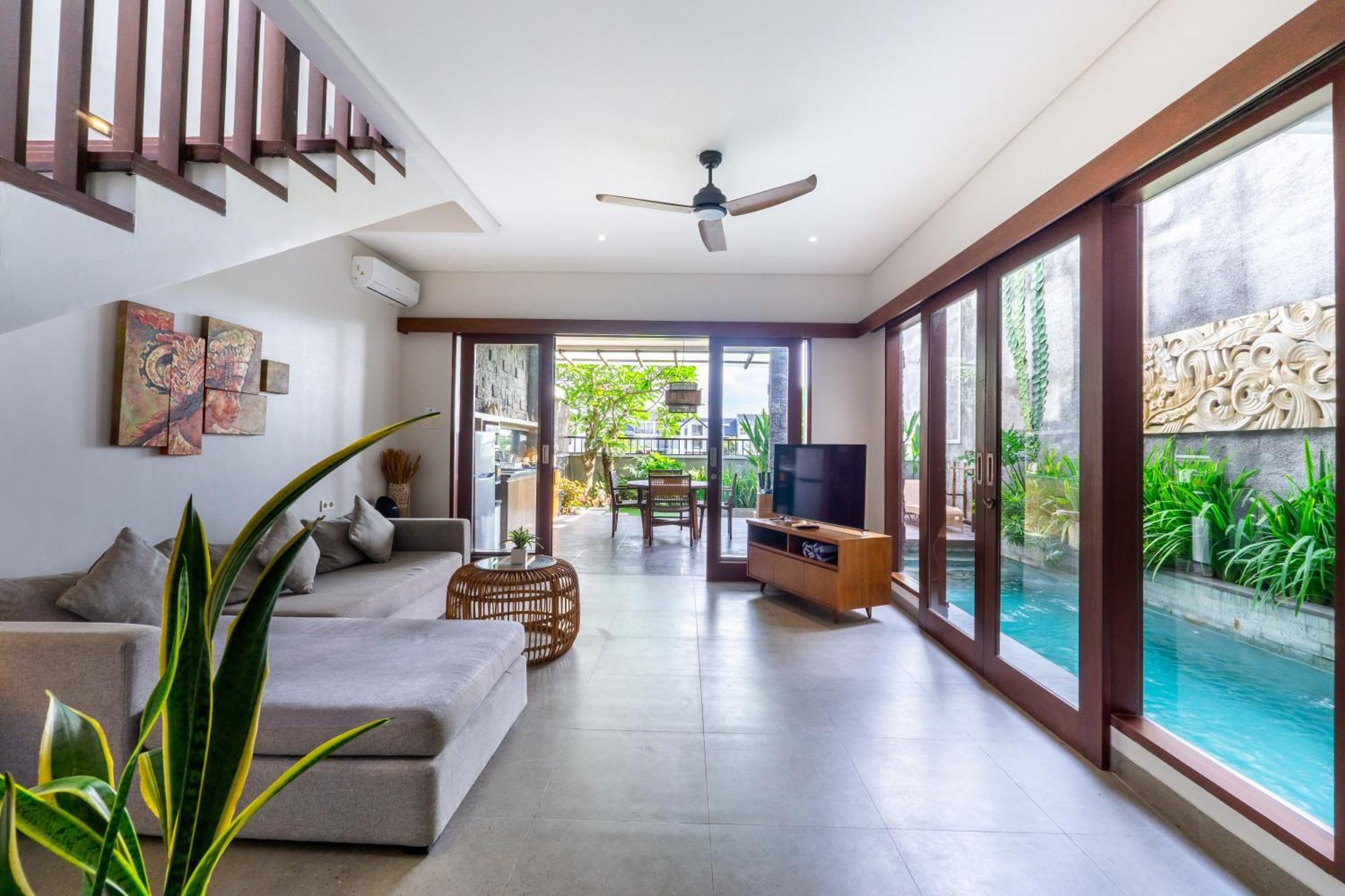 Angan-Angan Villas チャングー エクステリア 写真